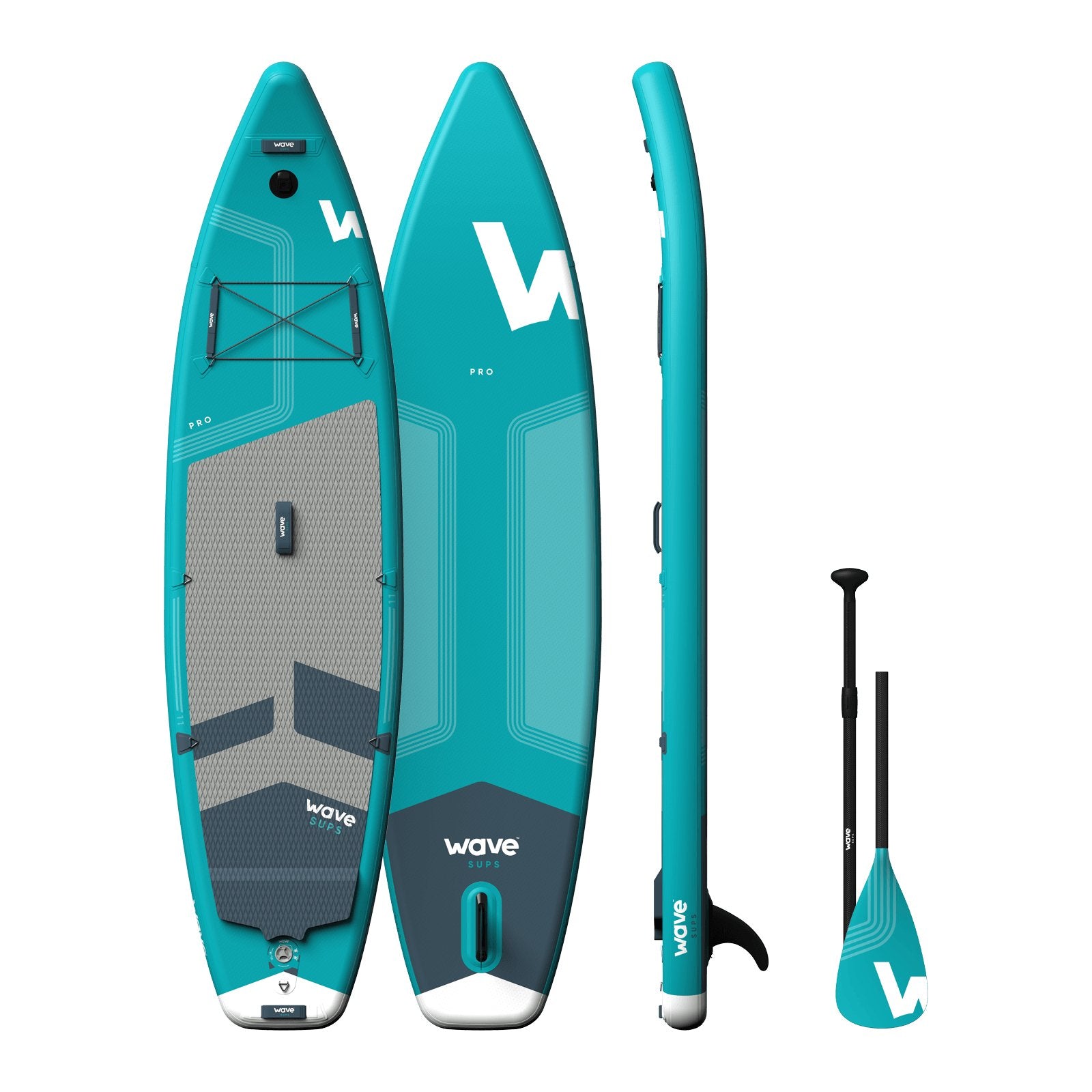 Pro SUP, Inflatable Paddleboard, Aqua