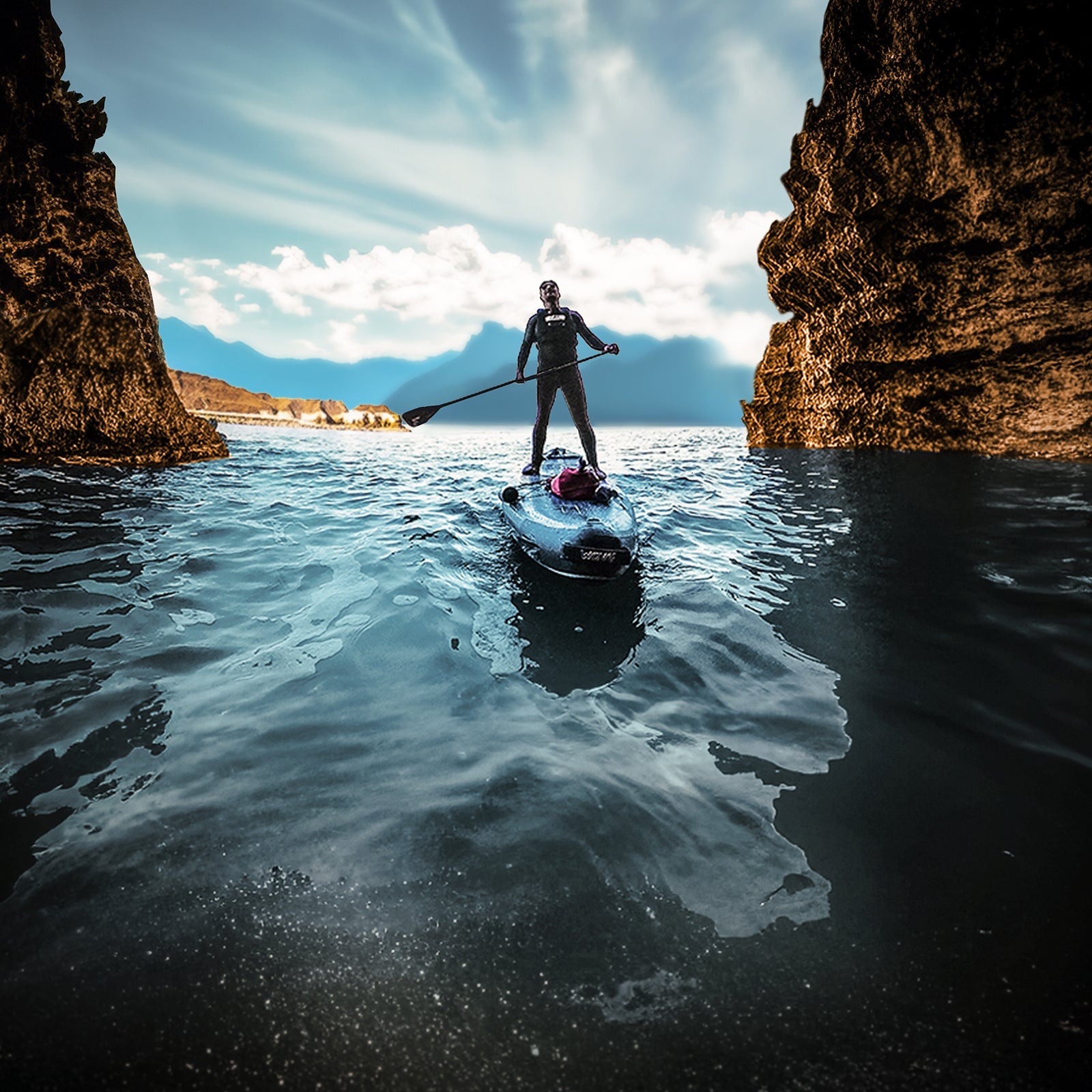 Pro 2.0 SUP | Inflatable Paddleboard | 12'6ft | Navy - Wave Sups EU