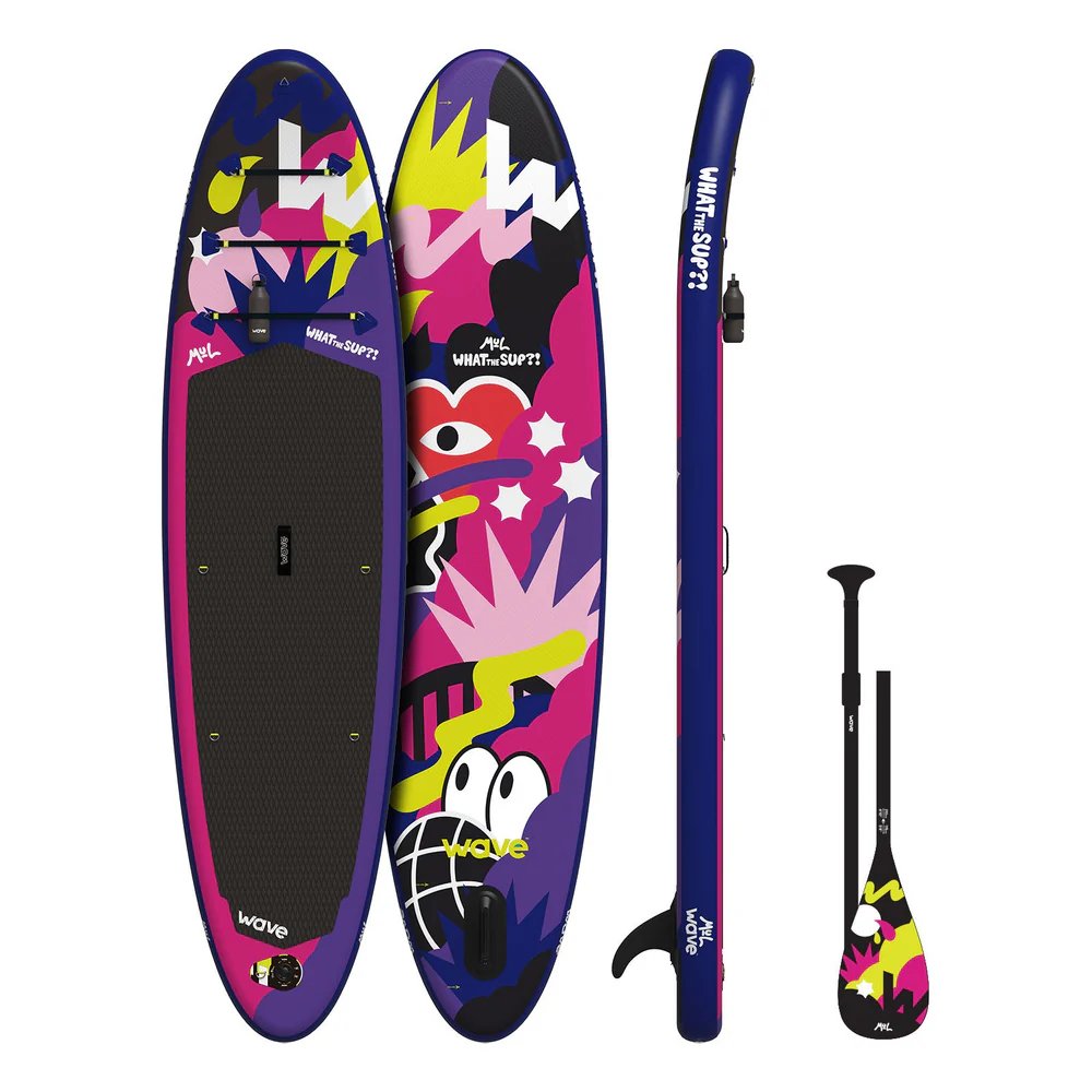 What The SUP?! | Inflatable Stand - Up Paddleboard | MUL Limited Edition | 10'9 - Wave Sups EU