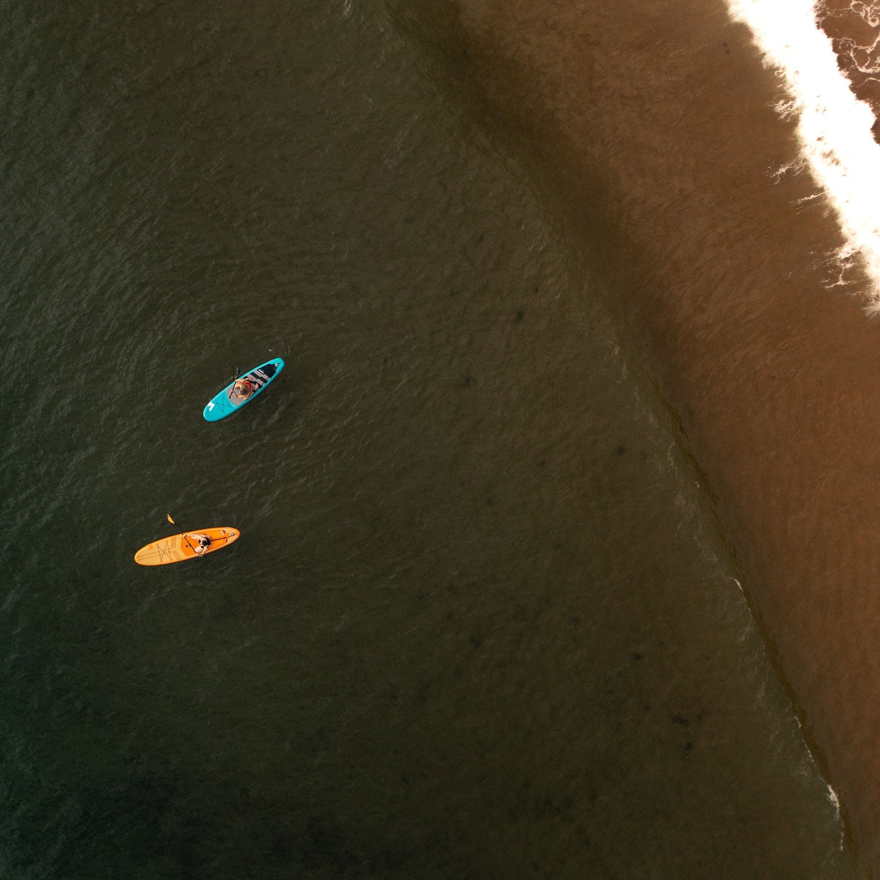 Tourer SUP | Inflatable Stand-Up Paddleboard | 10/11ft | Aqua - Wave Sups EU